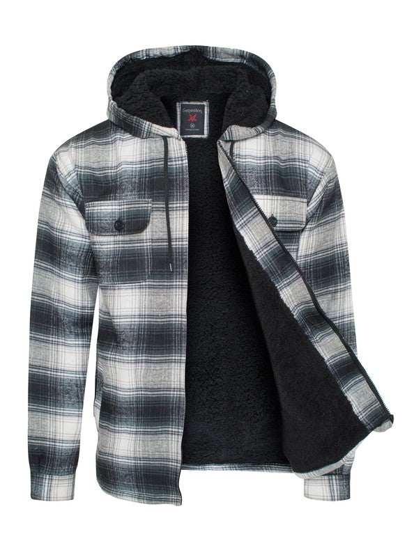 Clothing & Apparel - Premium Men's Flannel Sherpa Lining Jacket - Clothing & Apparel | MENLL